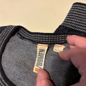 Gray Striped Men's Sweater